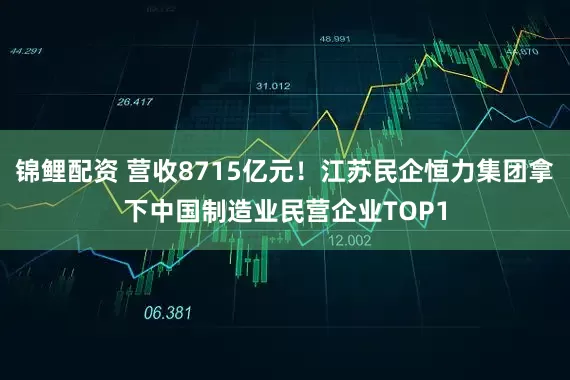 锦鲤配资 营收8715亿元！江苏民企恒力集团拿下中国制造业民营企业TOP1